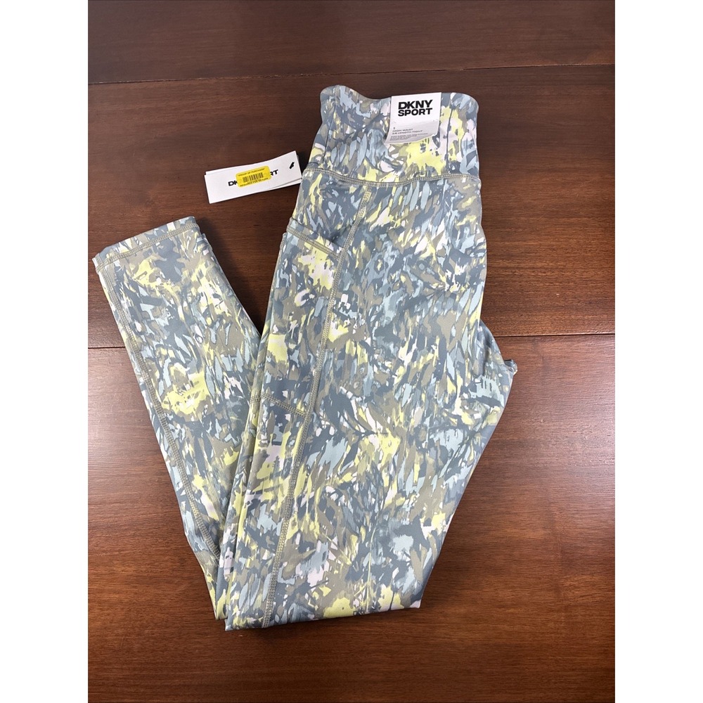 DKNY Sport High-Waist 7/8 Tight Leggings Dillards Breathable Size Small NWT